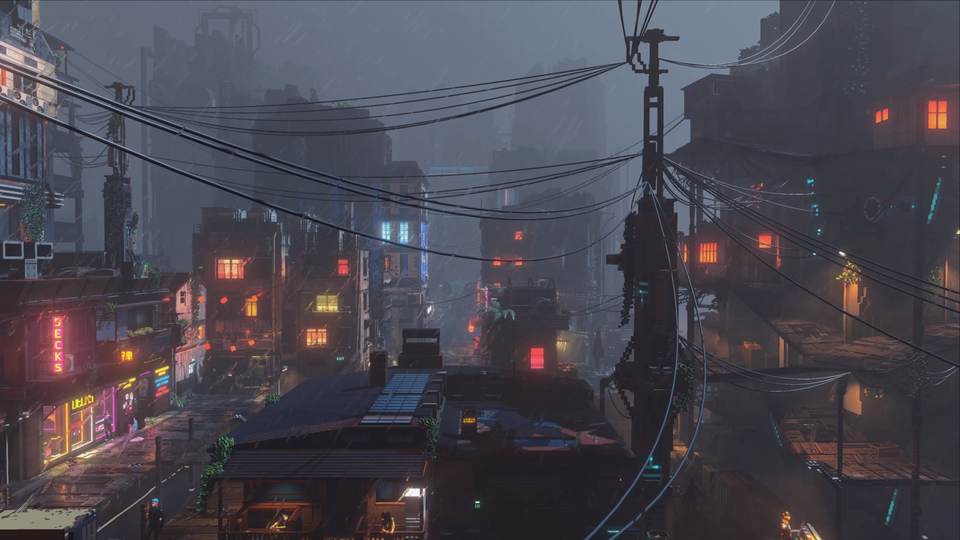 city night desktop 3840x2160 wallpaper
