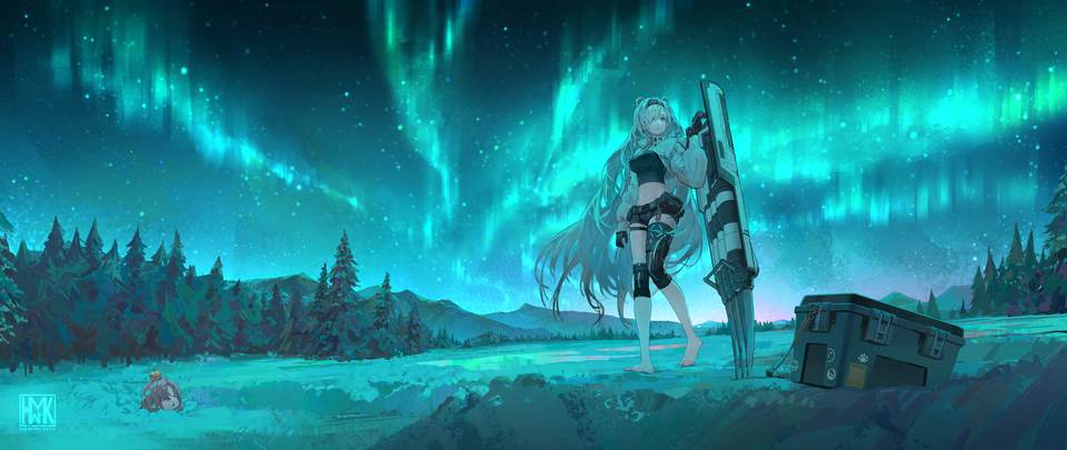 starry sky desktop 10000x4219 wallpaper