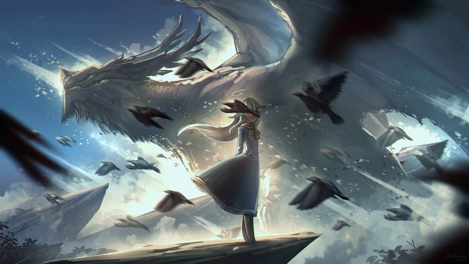 dragon desktop 2500x1406 wallpaper