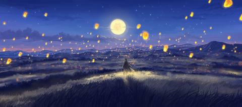 anime desktop 4500x2000 wallpaper