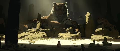 tiger desktop 3840x1633 wallpaper