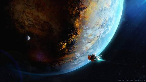 space desktop 1980x1114 wallpaper