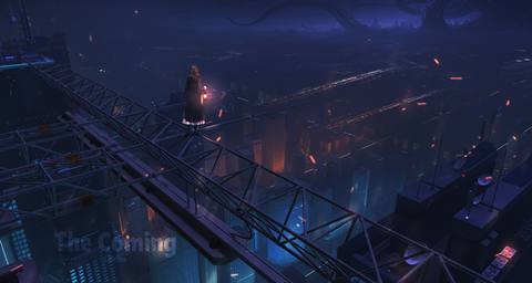 city night desktop 6000x3200 wallpaper